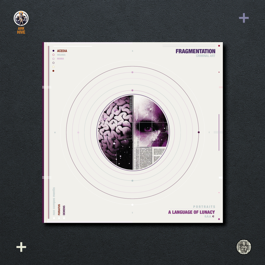 Fragmentation: A Language of Lunacy – Hardcover (7.5" x 7.5")